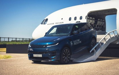 Range Rover Sport Electric phô diễn khả năng vượt địa hình, dự kiến ra mắt cuối năm nay